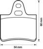 ROADHOUS 207604 Brake Pad Set, disc brake